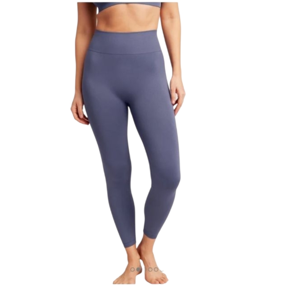 KNIX Women's Good to Go Seamless Legging Indigo Blue Size Large